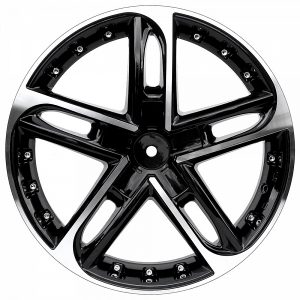Диск литой Alfa13 17х7 PCD5x114.3 ET39 DIA60.1 BKF SH676 AWHEELS