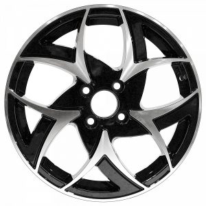 Диск литой Alfa18 16х6 PCD4x100 ET50 DIA60.1 BKF BK957 AWHEELS