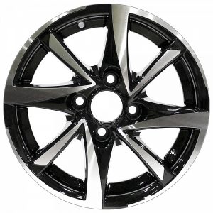 Диск литой Lada1 13X5.5 PCD4x98 ET25 DIA58.6 BKF BK575 MWHEELS